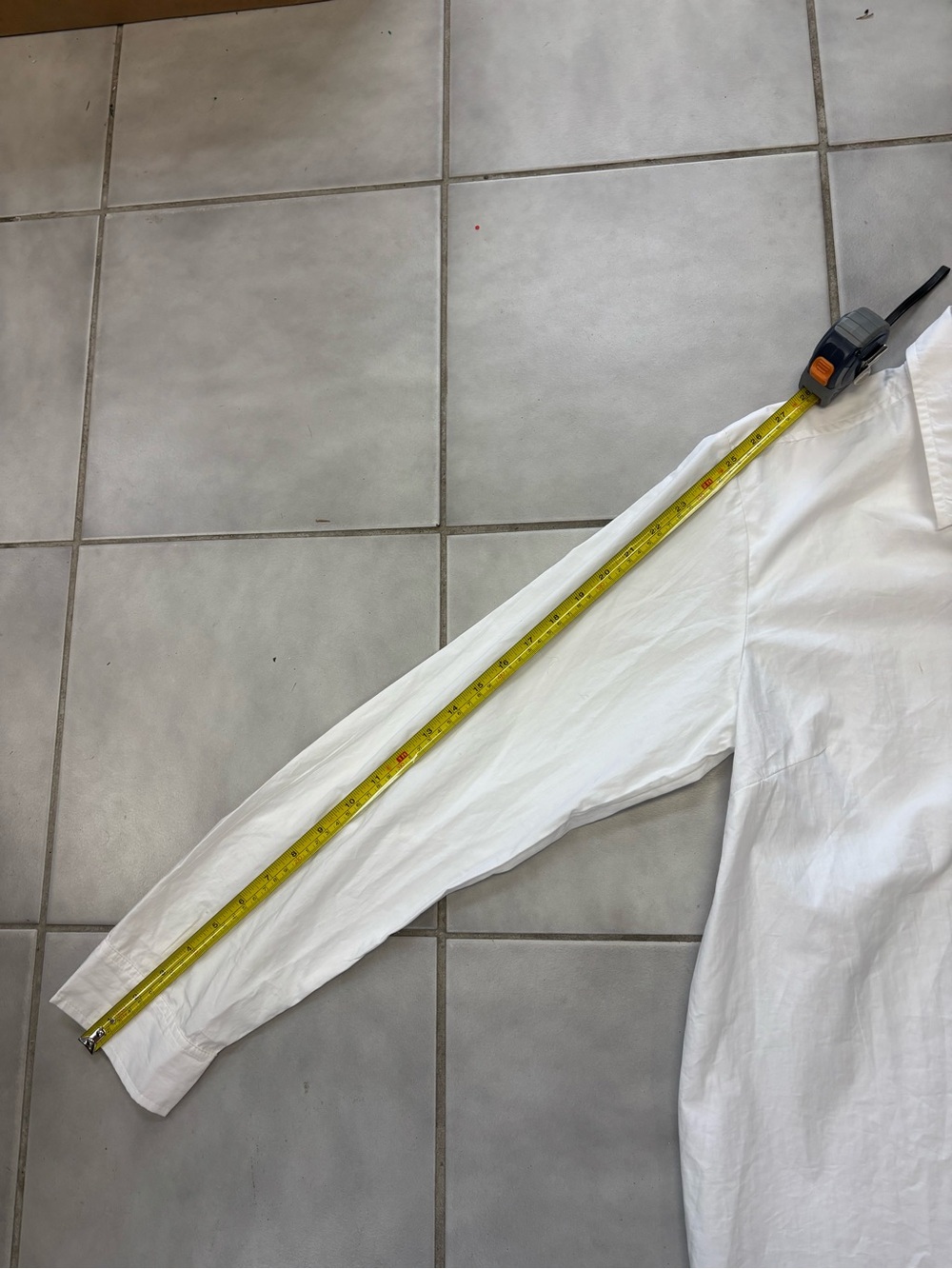 Maeve Shrunken Bennet Button-Down Shirt - White - Picture 12 of 12